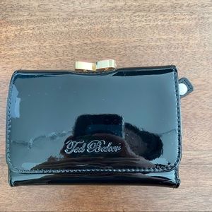 Ted baker patent leather wallet